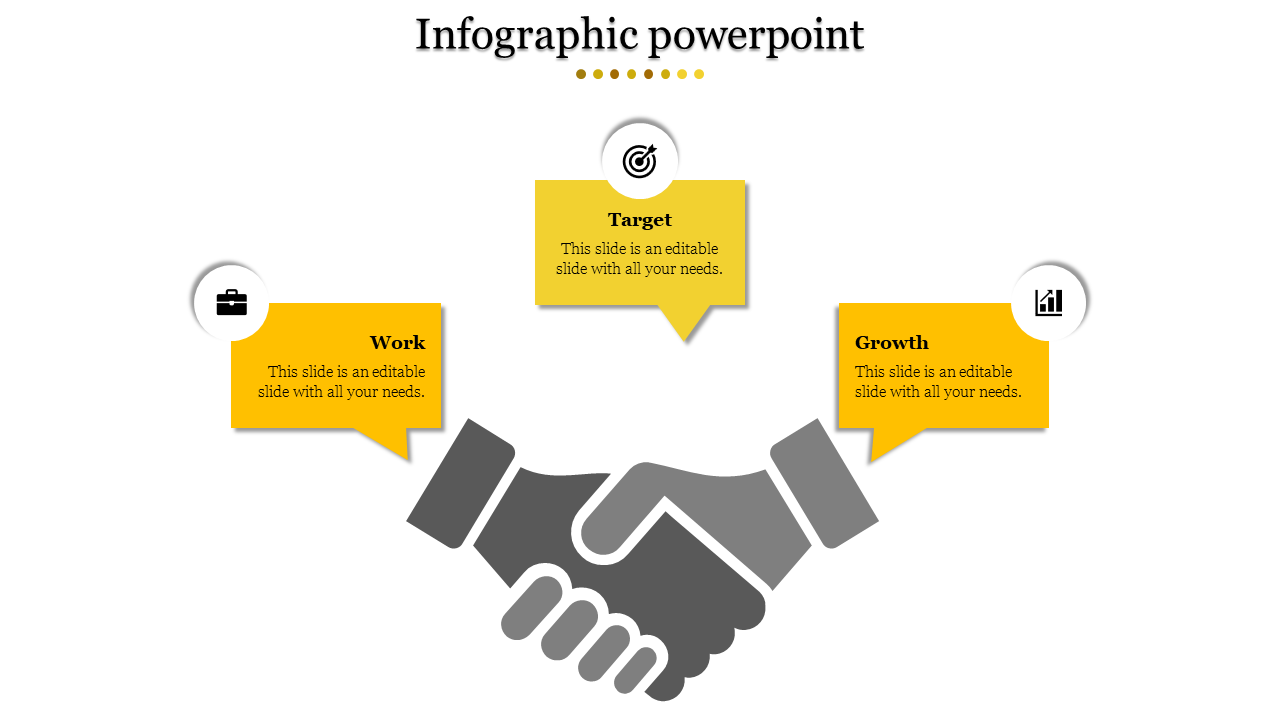 infographic powerpoint-3-Yellow